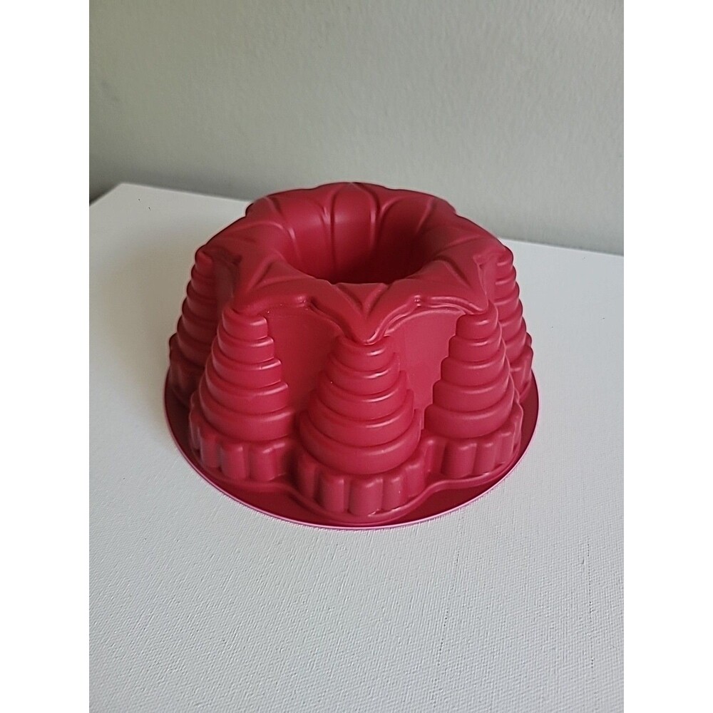 Vintage 1999 Jello Plastic Thanksgiving Holiday Bundt Mold w/ Tags & Recipes